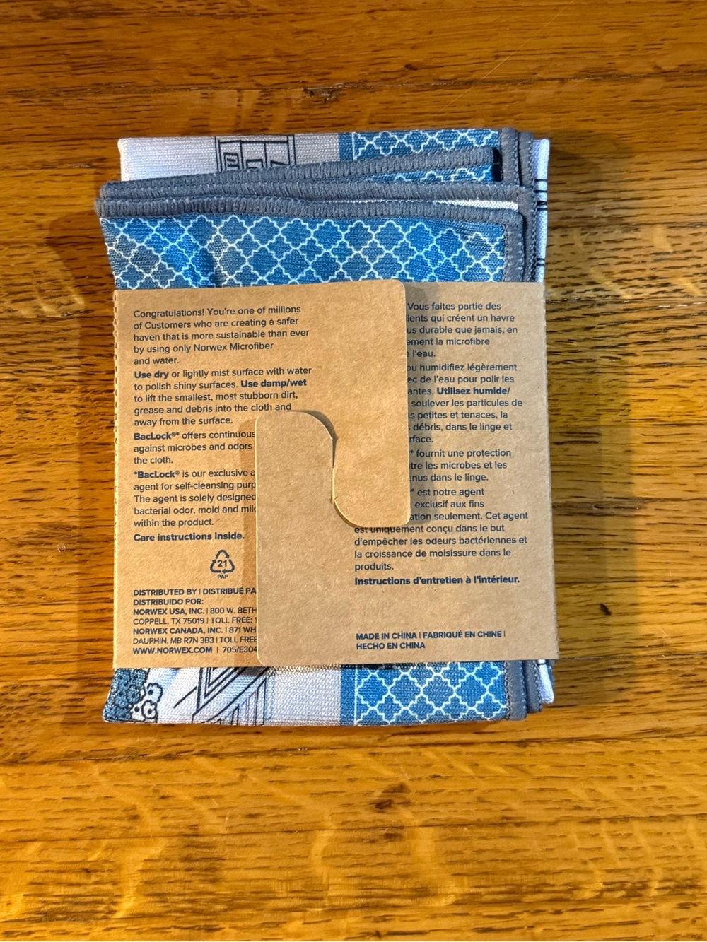 Norwex Windows Window Cloth NWT - Picture 11 of 11